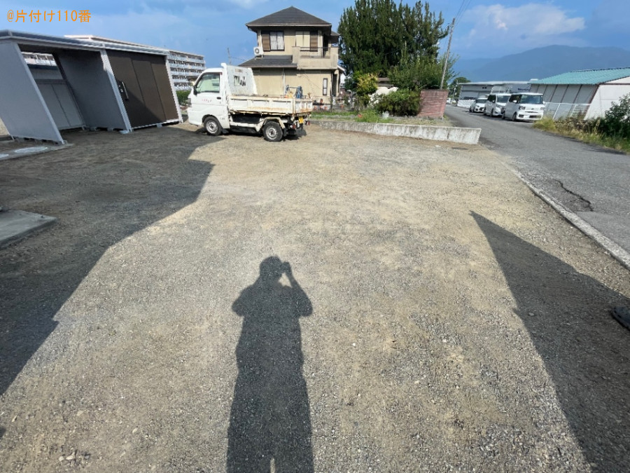 庭石の回収・処分ご依頼　お客様の声