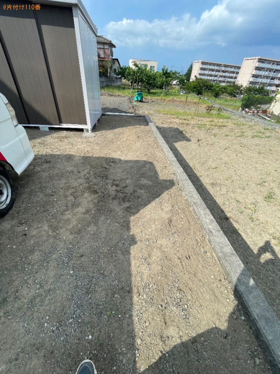 庭石の回収・処分ご依頼　お客様の声