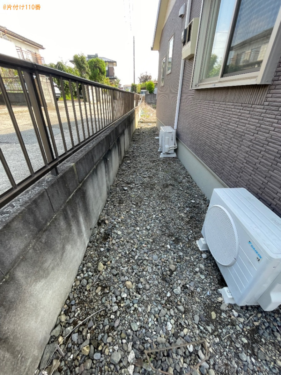 庭石の回収・処分ご依頼　お客様の声